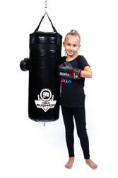 Profesjonalny worek bokserski dla dzieci i młodzieży 80 cm x 30 cm