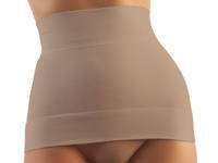 F605 Pas MODELUJĄCY WYSZCZUPLAJĄCY Shape Micro BEIGE L antycelluitowe