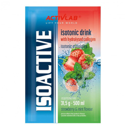 ACTIVLAB ISOACTIV truskawka-mięta 31,5g