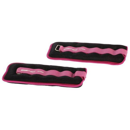 Sportvida zestaw obciążeń obciążenia na rzep obciążniki na ręce nogi 2x0,75 kg