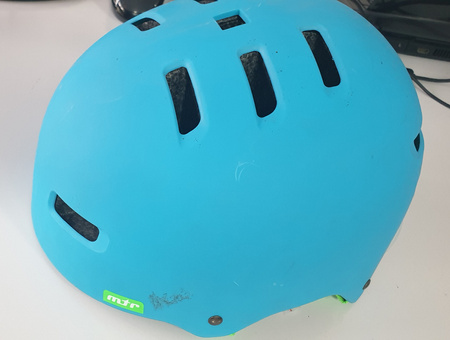Kask Rowerowy Meteor CM04 L 58-60 cm BLUE POWYSTAWOWY 