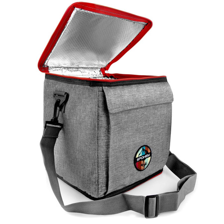 Spokey Torba termiczna plażowa z żelem chłodzącym ICECUBE 4 25x22x25cm 