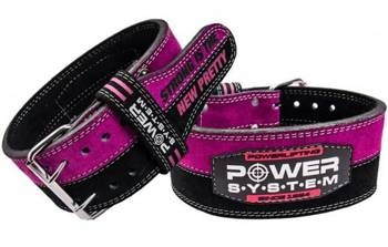 POWER-SYSTEM PAS KULTURYSTYCZNY NA SIŁOWNIĘ DO ĆWICZEŃ STRONG FEMME - PINK-XS