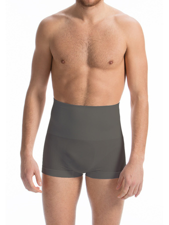 F402 Boxerki Man Shape Cotton -grey 5/XL