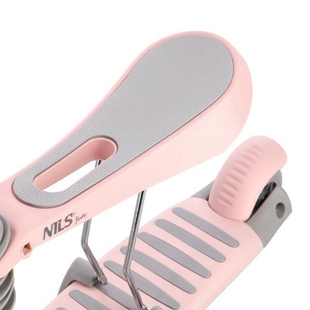  2W1 PINK HULAJNOGA DZIECIĘCA  TRÓJKOŁOWA NILS FUN