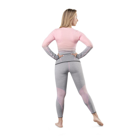 ZESTAW BIELIZNA TERMOAKTYWNA TERMICZNA  SPOKEY FLORA SET M/L