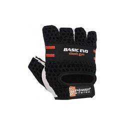 RĘKAWICZKI KULTURYSTYCZNE BASIC EVO-RED-XXL POWER-SYSTEM
