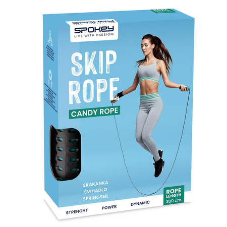 Skakanka łożyskowana Spokey CANDY ROPE