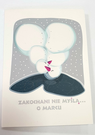 KARTA OKOLICZNOŚCIOWA KARNET NAPIS Z KOPERTĄ