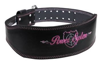 POWER-SYSTEM PAS KULTURYSTYCZNY NA SIŁOWNIĘ DO ĆWICZEŃ BELLA POWER-BLACK-L