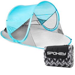 Spokey STRATUS - Parawan plażowy samorozkładający; filtr  UV i etno