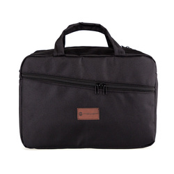 KUFEREK kosmetyczka DUŻA czarna zamki czarne, mała torba podróżna