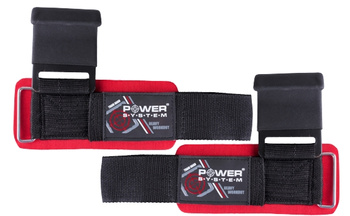 HAKI DO PODNOSZENIA CIĘŻARÓW HARDCORE HOOKS-BLACK POWER-SYSTEM