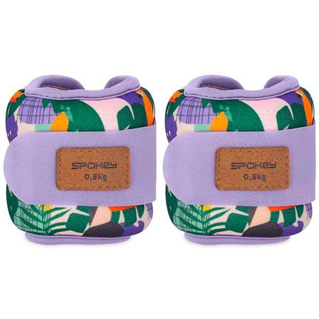 Obciążenia na kostki i nadgarstki na rzep HOME JUNGLE 2x 0,5 kg