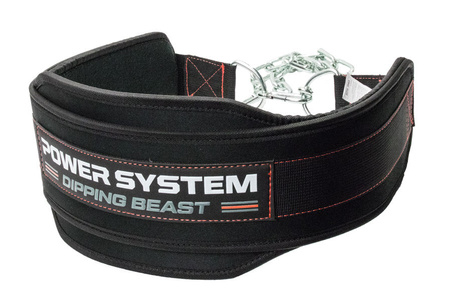 PAS TRENINGOWY DIPPING BEAST BLACK/RED POWER-SYSTEM