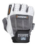 RĘKAWICZKI TRENINGOWE FITNESS WHITE GREY-M POWER-SYSTEM