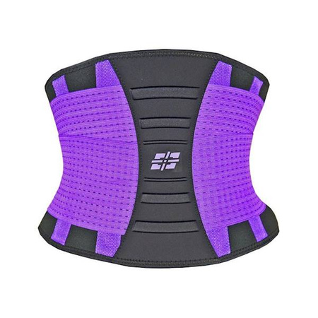 POWER-SYSTEM OPASKA PAS NA SIŁOWNIĘ GORSET WAIST SHAPER-PURPLE- L/XL