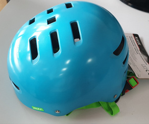 Kask Rowerowy  Meteor CM04 M 55-58 cm BLUE POWYSTAWOWY