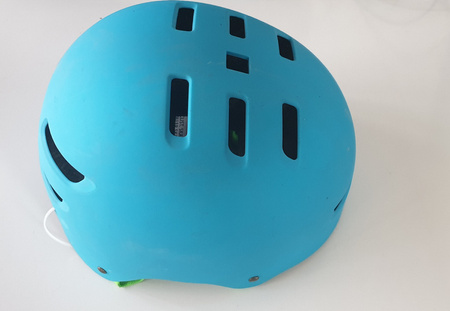 Kask Rowerowy Meteor CM04 L 58-60 cm BLUE POWYSTAWOWY 