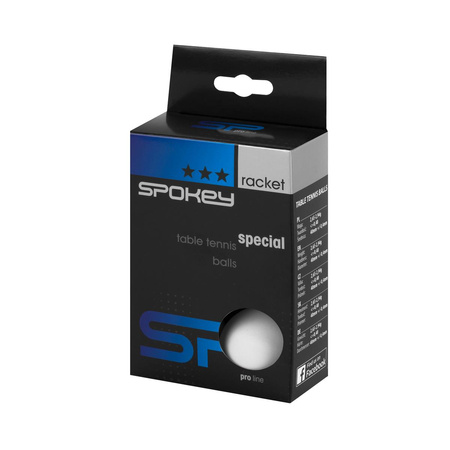 Zestaw piłeczek do tenisa stołowego do ping ponga special 6 szt Spokey 81876
