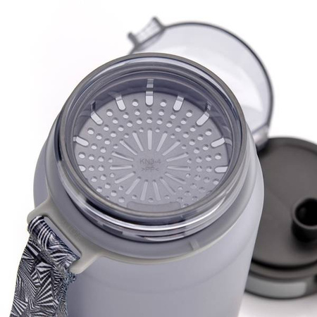 Deskorolka fiszka pennyboard deska fisz METEOR + BUTELKA Bidon NA WODĘ METEOR 650 ML szary