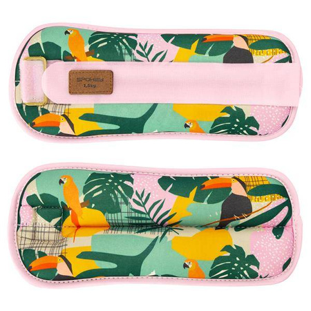 Obciążenia na kostki i nadgarstki Spokey HOME JUNGLE 2x 1,5 kg