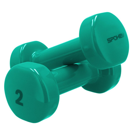Zestaw hantli winylowych Spokey SHAPE 2x 2 kg