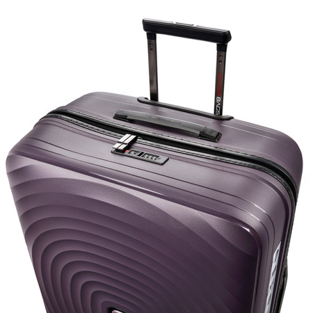Duża Walizka SwissBags Echo 77cm Fioletowa