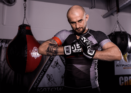 Rękawice do treningu  MMA oraz na worku treningowym - ARM-2023 M