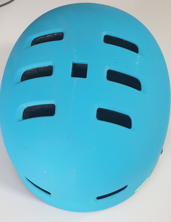 Kask Rowerowy Meteor CM04 L 58-60 cm BLUE POWYSTAWOWY 
