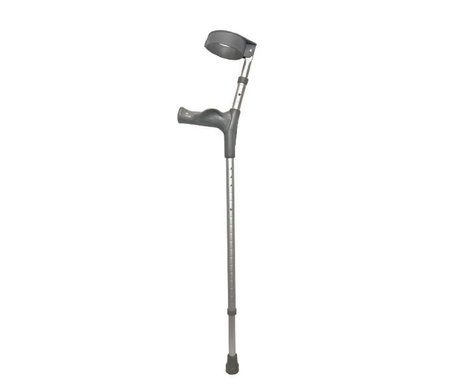 AR-025 Kula łokciowa – aluminiowa z ruchomą obejmą, ergonomiczny uchwyt LEWA