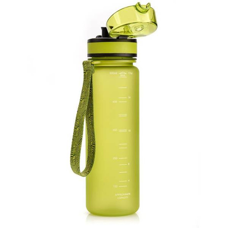 Meteor deskorolka fiszka pennyboard deska krótka + Meteor bidon butelka sportowy 500 ml zielony