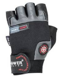 RĘKAWICZKI TRENINGOWE EASY GRIP-BLACK GREY-XXL POWER-SYSTEM