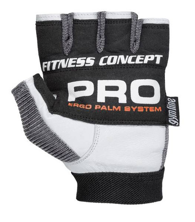 RĘKAWICZKI TRENINGOWE FITNESS WHITE GREY-M POWER-SYSTEM