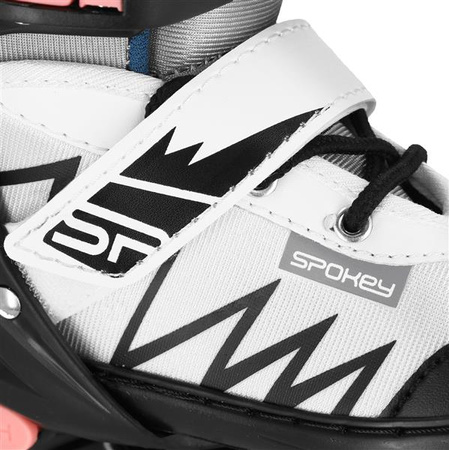 Łyżworolki TONY BK/PK 34-38 ROLKI REGULOWANE REKREACYJNE FITNESS