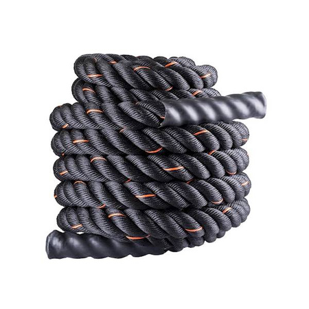 LINA TRENINGOWA BATTLE ROPE-BLACK-12M POWER-SYSTEM