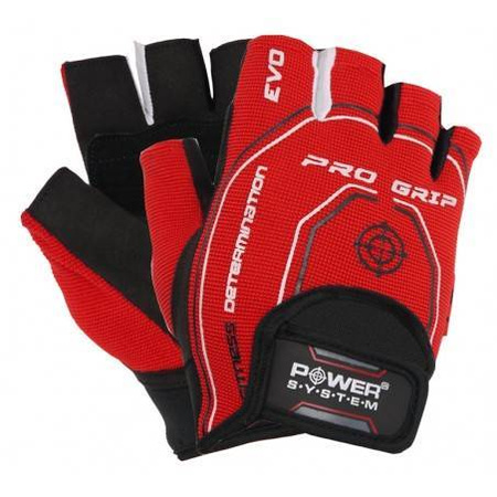 RĘKAWICZKI TRENINGOWE PRO GRIP EVO-RED-S 