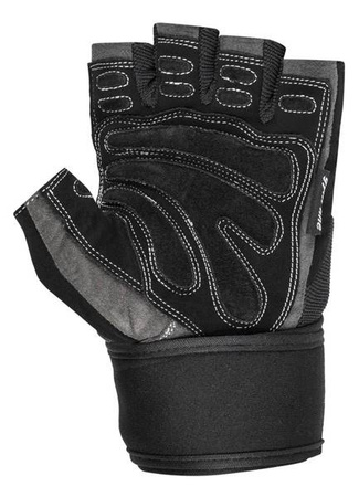 RĘKAWICZKI TRENINGOWE RAW POWER-BLACK GREY-M