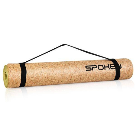 Spokey SAVASANA Mata do jogi korkowa GN 926537