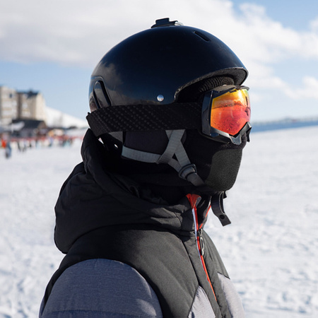 Kominiarka narciarska termoaktywna na narty snowboard Meteor L/XL czarny