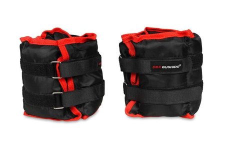 Obciążniki obciążenia na kostki i nadgarstki - Zestaw OB2 - 2 x 2 kg