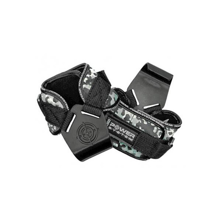 HAKI DO PODNOSZENIA CIĘŻARÓW POWER HOOKS CAMO GREY-L POWER-SYSTEM