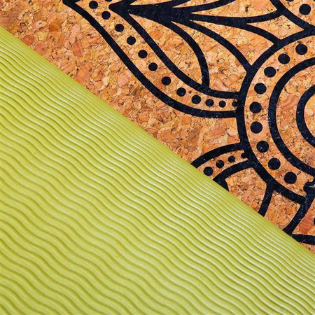 Spokey SAVASANA Mata do jogi korkowa GN 926537