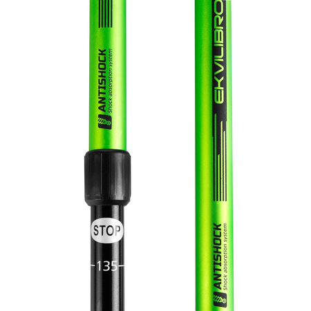 Spokey EKVILIBRO - Kije kijki trekkingowe; 105-135 cm