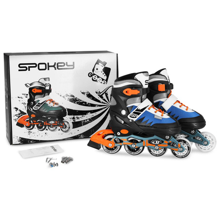 Spokey Łyżworolki TONY rolki regulowane rekreacyjne fitness