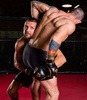 Skórzane Rękawice sparingowe do treningu MMA ARM-2011d Bushido XL