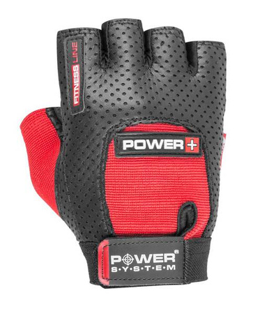 RĘKAWICZKI TRENINGOWE POWER PLUS-RED-XXL POWER-SYSTEM