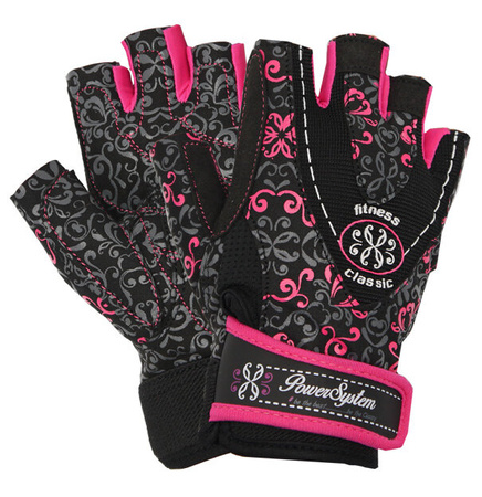 RĘKAWICZKI TRENINGOWE CLASSY-PINK-S POWER-SYSTEM