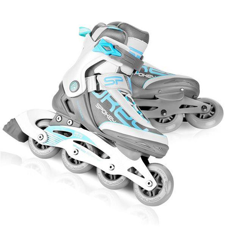 ROLKI REKREACYJNE FITNESS mocne WYTRZYMAŁE ABEC-9 r. 37 + ręcznik szybkoschnący