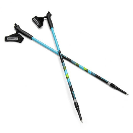 Spokey MEADOW, kijki kije Nordic Walking 105-135 cm regulowane
